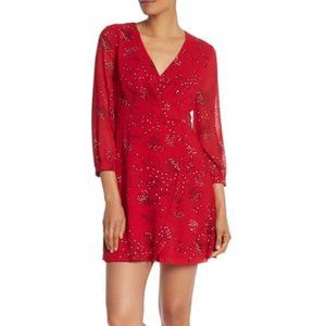 Madewell Hazelwood Faux Wrap Mini Dress Small